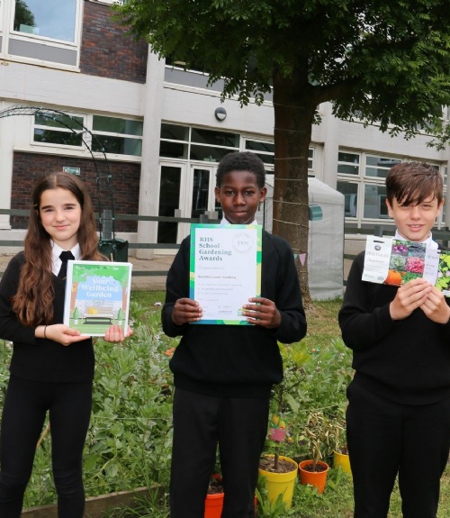 RHS Recognises Lower Academy’s Gardening Success
