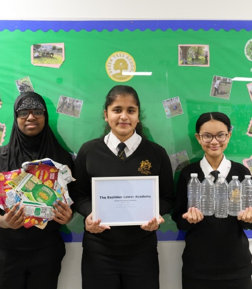 School Awarded Plastic Clever Round 1 Completion Certificate