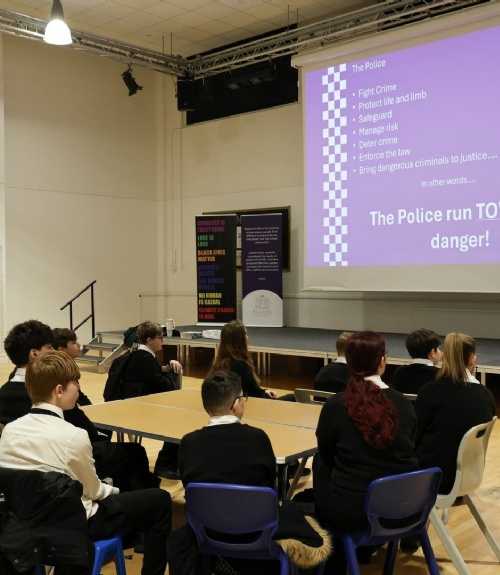 Students Explore Careers in Policing