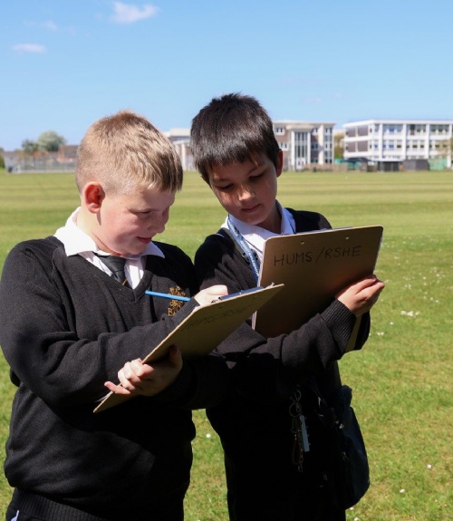Geographers Celebrate Earth Day with Outdoor Fieldwork