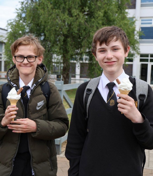 Celebrating Student Success – Ice Cream Friday Returns!