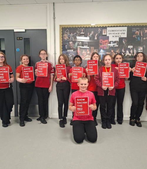 Showing Our Support for Show Racism the Red Card